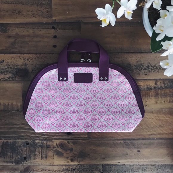 NWOT Benefit Fleur-De-Lis Tote Bag - Picture 1 of 4